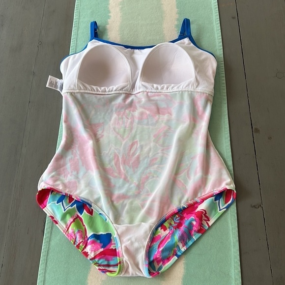 Gabar Colorful Floral Print One Piece Swimsuit‎ - Picture 6 of 8